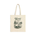 Tote Bag — "Winner Stays On" Vintage Outdoors Canvas Tote